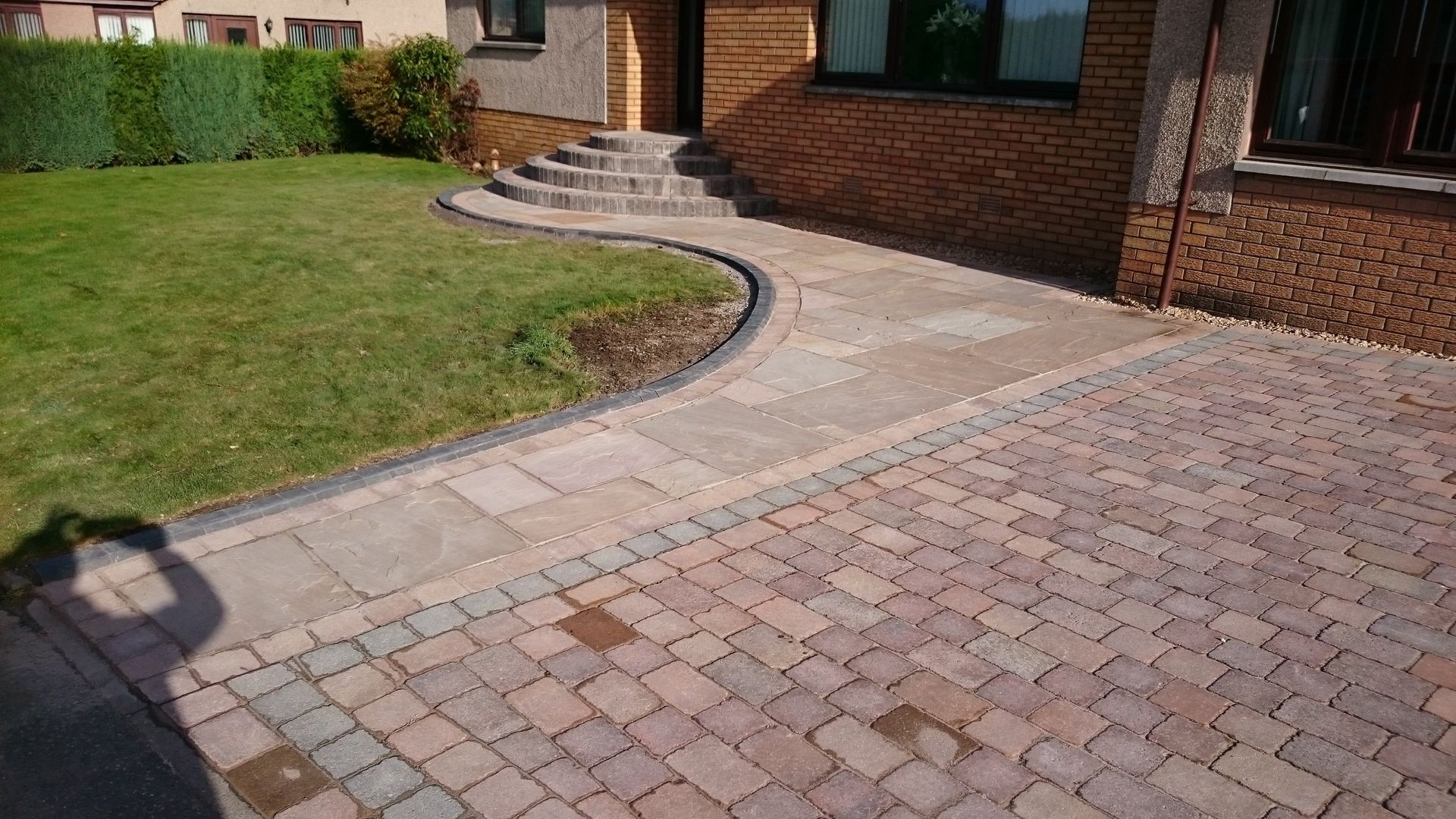 Affordable garden wall construction in Clackmannanshire